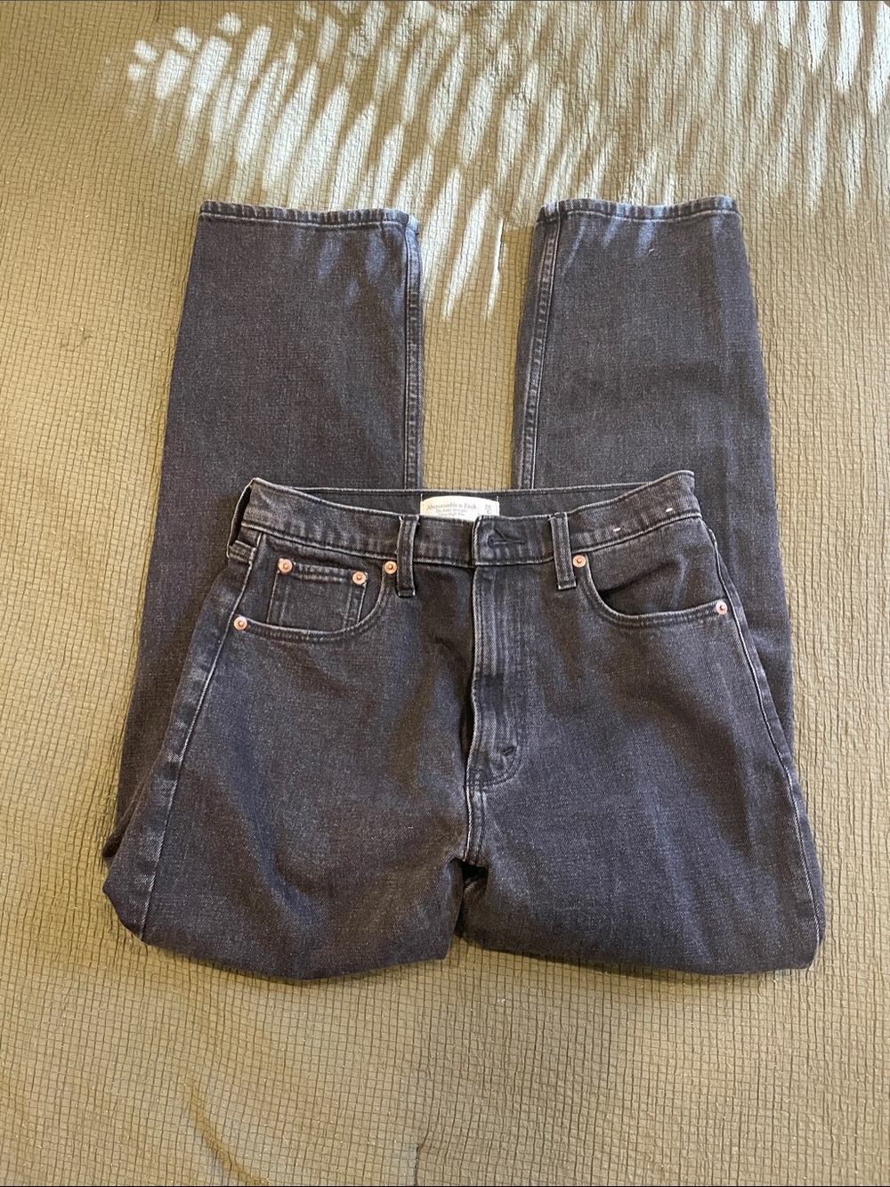 Women’s Black Denim Jeans - Classic Straight Fit